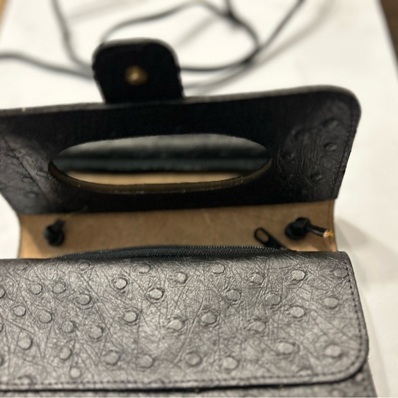 Black leather purse - Picture 3 of 3